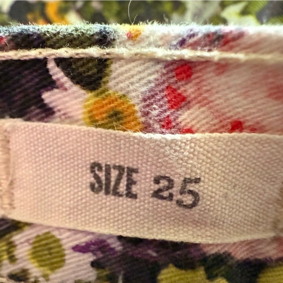 Madewell Sungarden skinny skinny ankle woman’s jeans Size 25. Floral print. - Picture 7 of 7